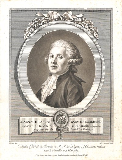 Jean Arnaud Pascal Raby da Mercier del. and Mlle Briceau sulp.